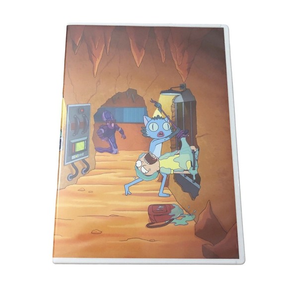 Rick And Morty Season 4 DVD CIB Great Condition Tested Works Uncensored Sleeve - Picture 7 of 11